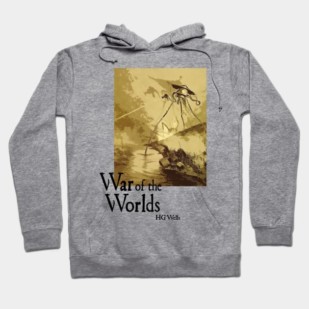 War Of The Worlds - The Tripods Hoodie by The Blue Box